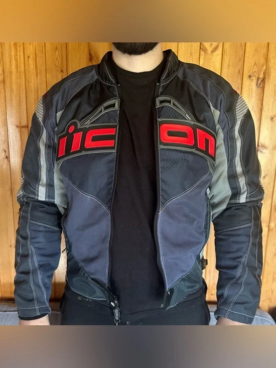 ICON Contra Performance Series Motorcycle Jacket - Picture 1 of 6
